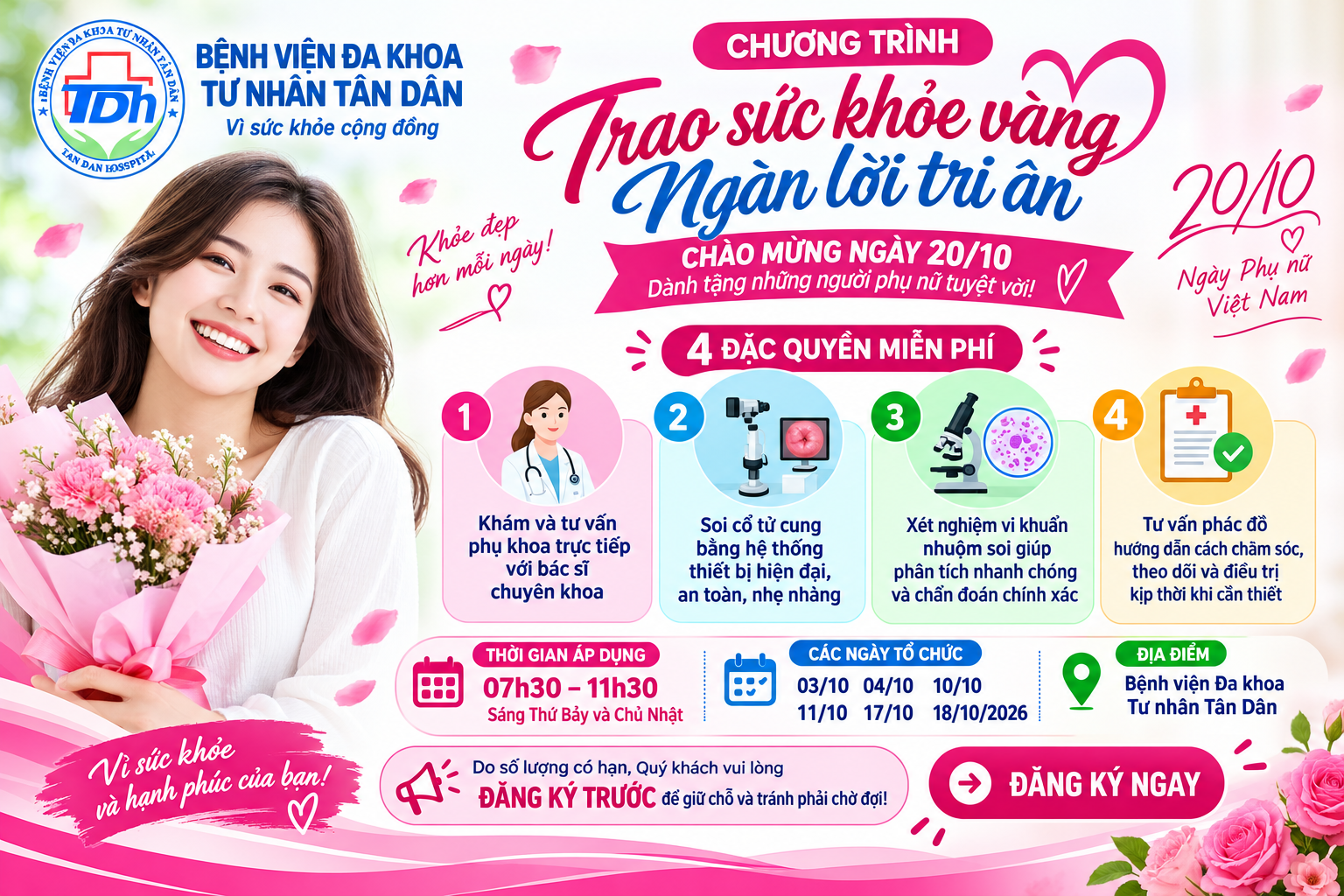 Khám phụ khoa uy tín